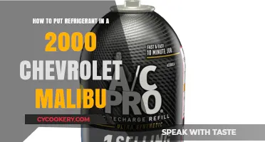 DIY Refrigerant Refill for Your 2000 Chevrolet Malibu: A Step-by-Step Guide