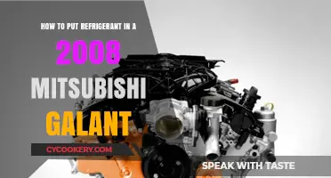 Refrigerant Recharge Guide for 2008 Mitsubishi Galant: DIY Tips
