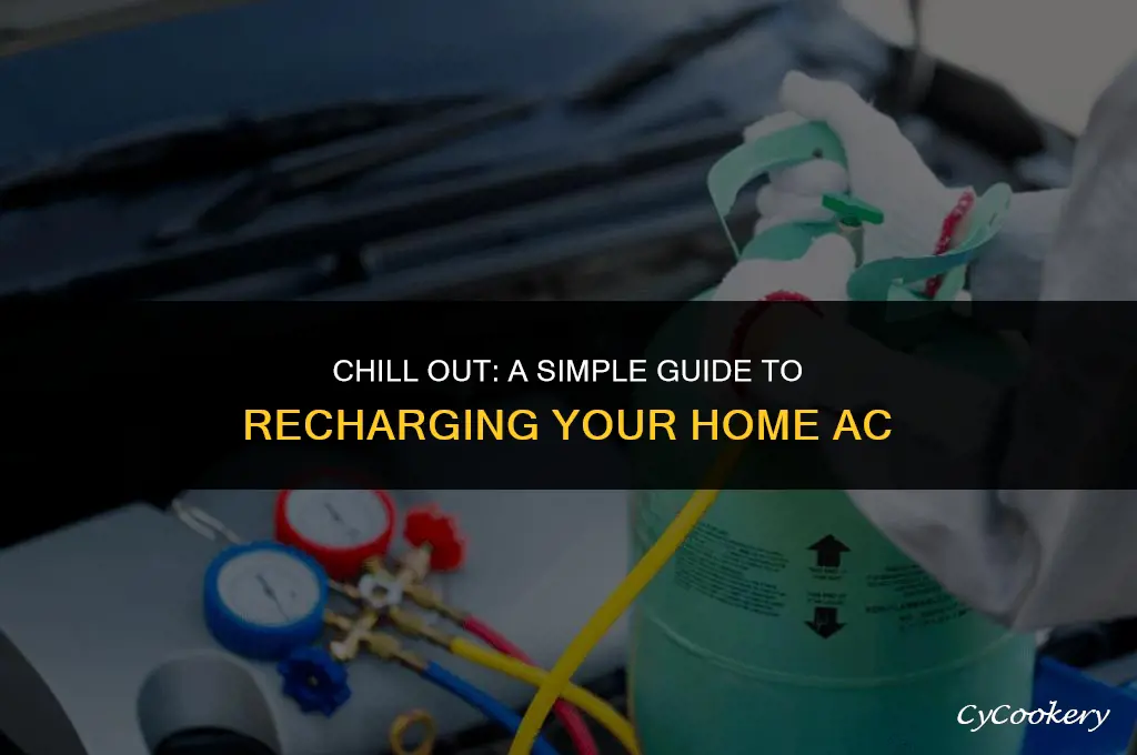 how to put refrigerant in a home air conditioner