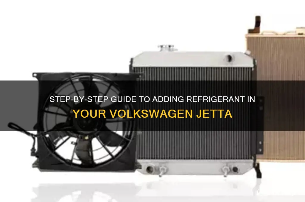 how to put refrigerant in volkswagon jetta