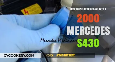Refrigerant Recharge Guide for 2000 Mercedes S430: DIY Steps