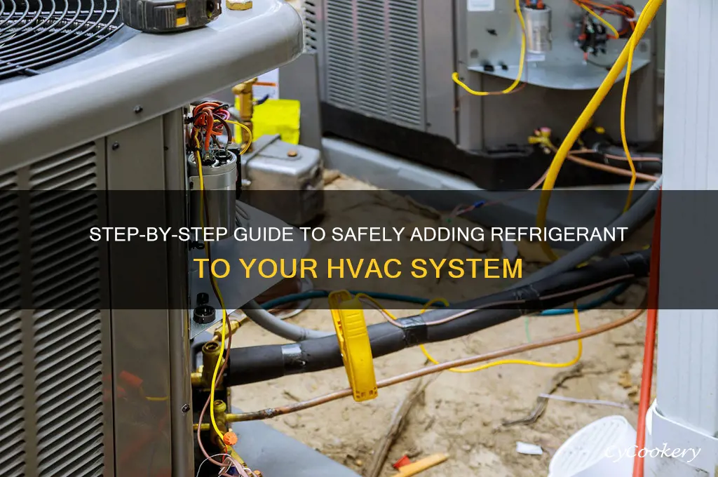 how to put refrigerent in my hvac
