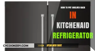 Revamping Your KitchenAid: A Guide to Reinstalling Shelves in Your Fridge