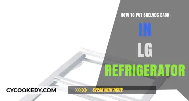 Revamping Your LG Fridge: A Guide to Reinstalling Shelves