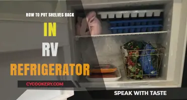 Revamping Your RV Refrigerator: A Guide to Reinstalling Shelves