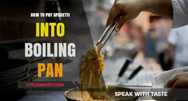 The Perfect Way to Put Spaghetti in a Pan