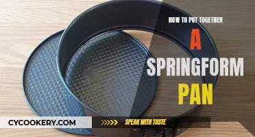 Assembling a Springform Pan: Easy Step-by-Step Guide