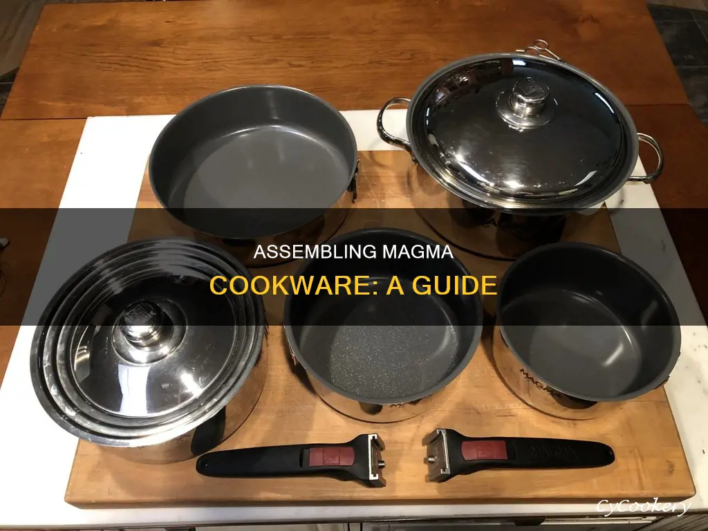 how to put together magma pots and pans