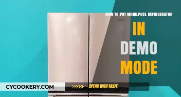 Unleash the Demo: A Guide to Whirlpool Fridge Display Mode