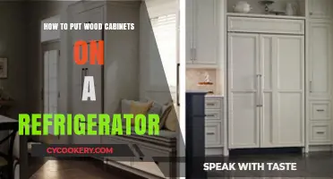 Elevate Your Kitchen: Installing Wood Cabinets on Your Refrigerator