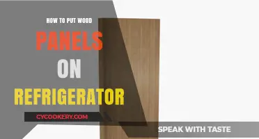 Transform Your Fridge: Easy Guide to Adding Wood Panels