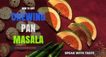 Kicking the Pan Masala Habit: A Guide to Quitting