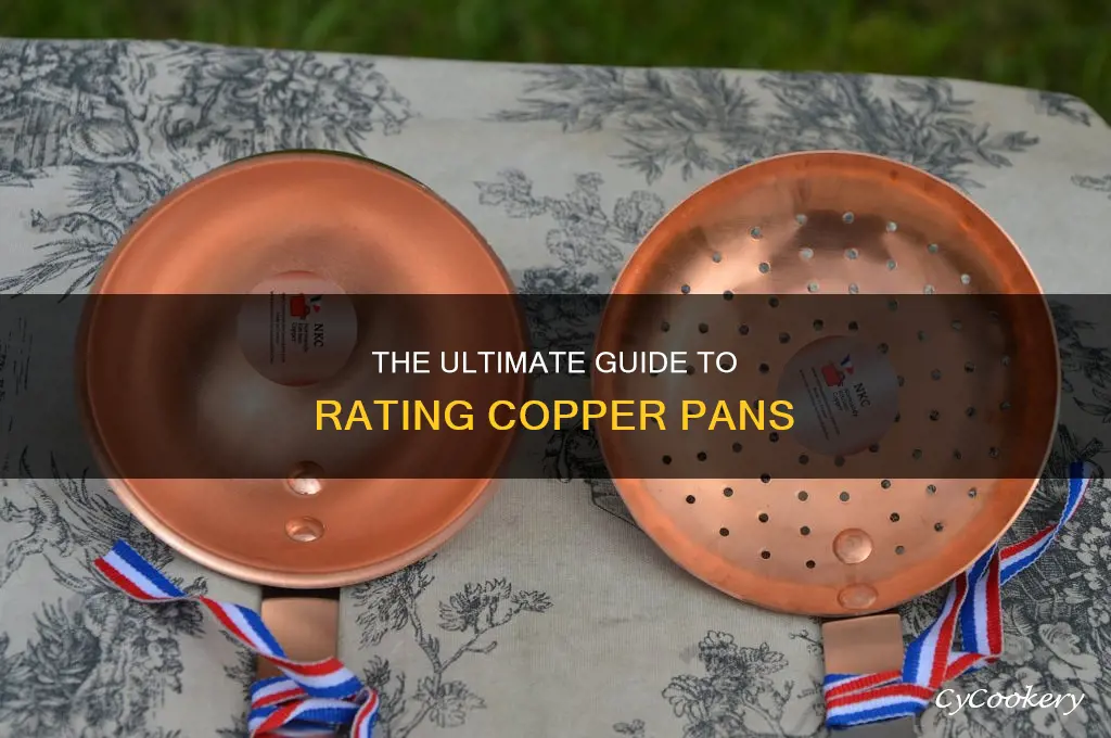 how to rate and judge copper pans