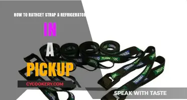 Secure Your Ride: How to Ratchet Strap a Refrigerator in a Pickup