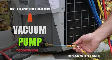 Recharging Your HVAC System: A Guide to Reapplying Refrigerant from a Vacuum Pump