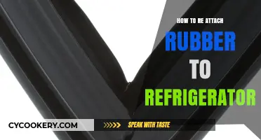 Easy DIY Guide: Reattaching Rubber Seal to Your Refrigerator