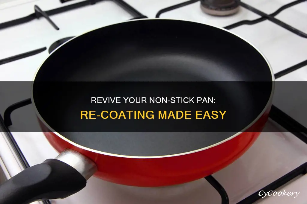 how to re coat non stick pan