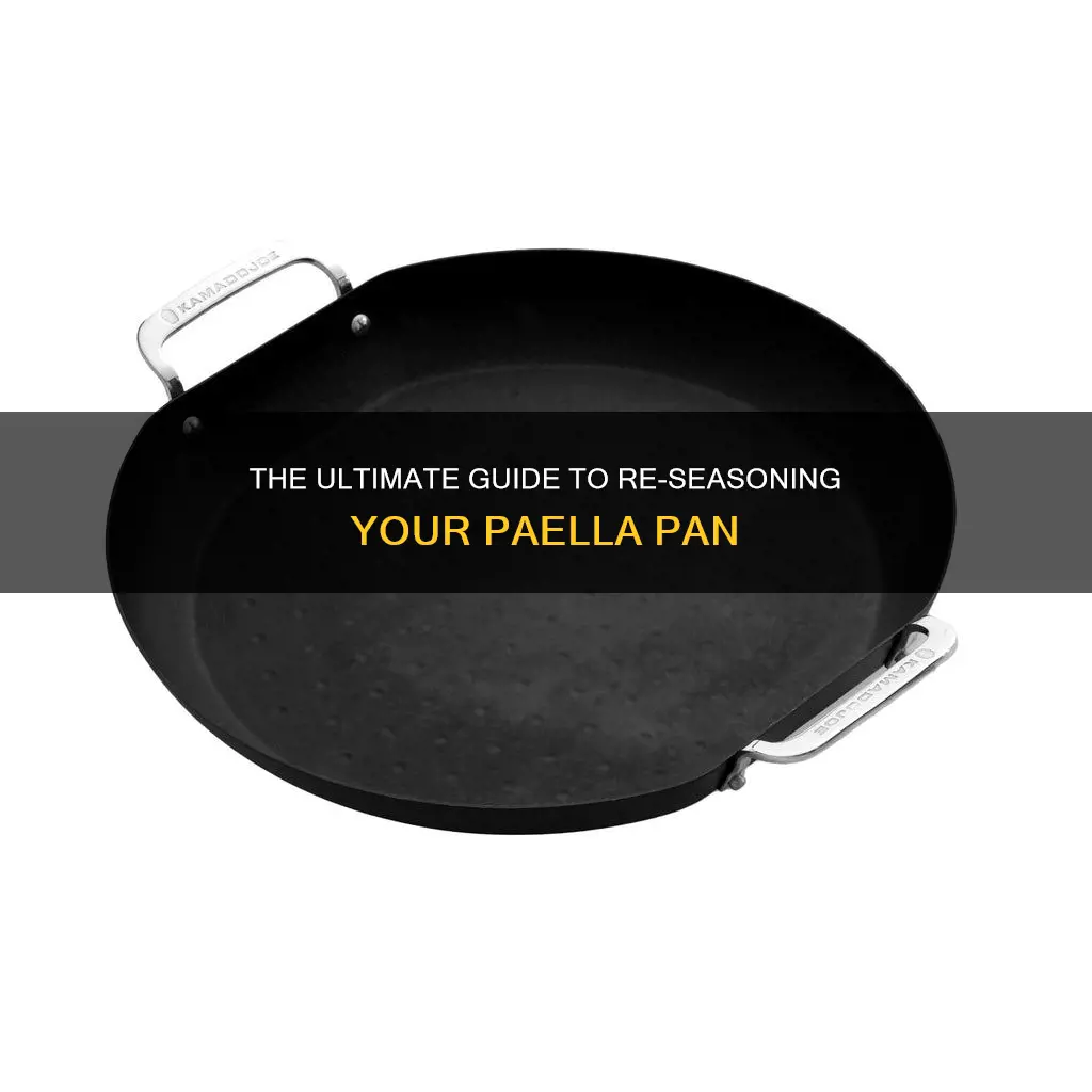how to re season a paella pan