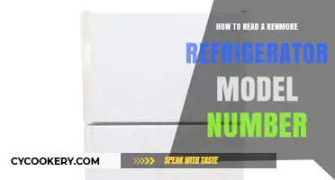 Decoding Your Kenmore Fridge: A Guide to Model Numbers