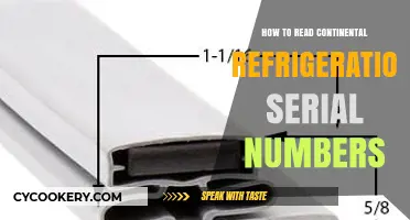 Decoding Continental Refrigeration Serial Numbers: A Comprehensive Guide