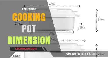Understanding Your Cooking Pot: Reading Dimensions