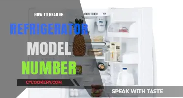 Decoding Your GE Refrigerator Model Number: A Simple Guide