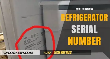 Decoding Your GE Fridge: A Guide to Reading Serial Numbers