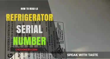 Decoding Your LG Fridge: Understanding and Reading Serial Numbers Easily