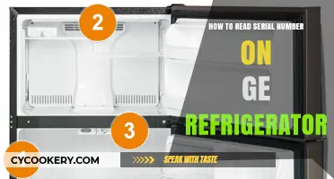 Decoding Your GE Refrigerator's Serial Number: A Simple Guide