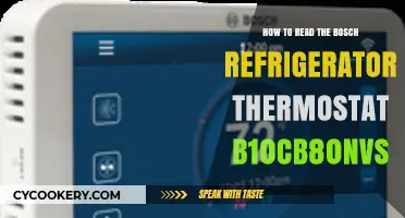 Decoding the Bosch B10CB80NVS Thermostat: A User's Guide