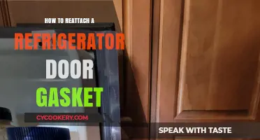 Fixing Your Fridge: A Step-by-Step Guide to Reattaching Door Gaskets