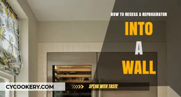 Seamless Integration: A Guide to Recessing Your Refrigerator into the Wall