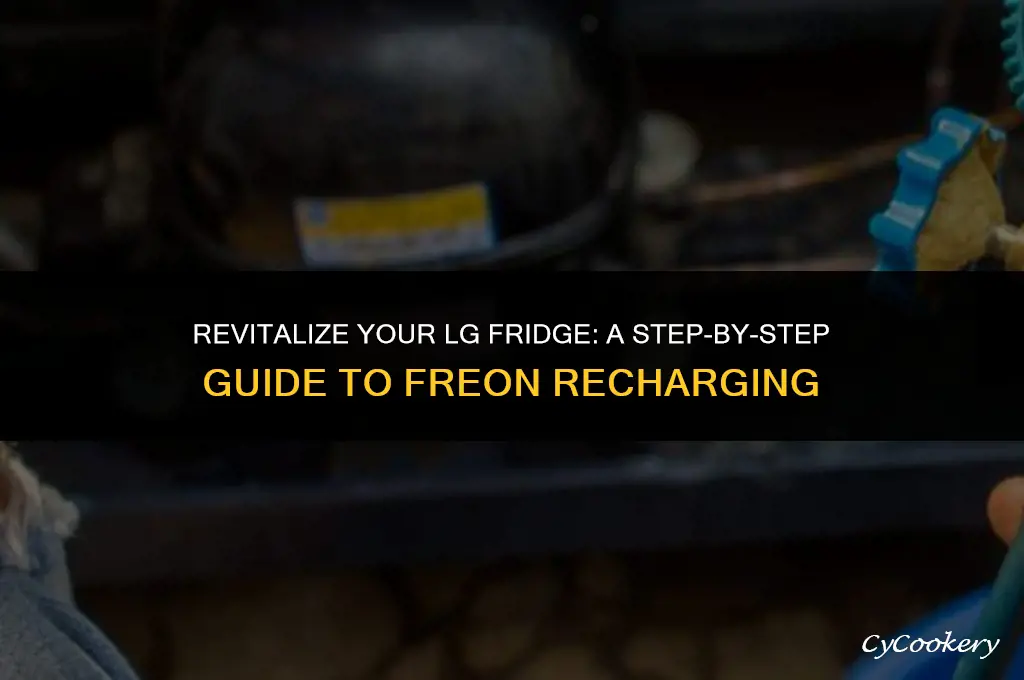 how to recharge a lg refrigerator with freon
