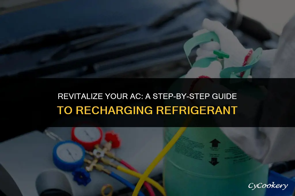 how to recharge an air conditioner with refrigerant
