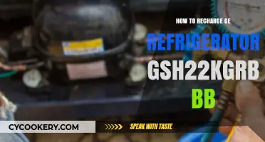Recharge Your GE Refrigerator GSH22KGRB BB: A Step-by-Step Guide