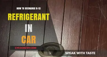 Revive Your Ride: A Step-by-Step Guide to Recharging R-12 Refrigerant in Your Car