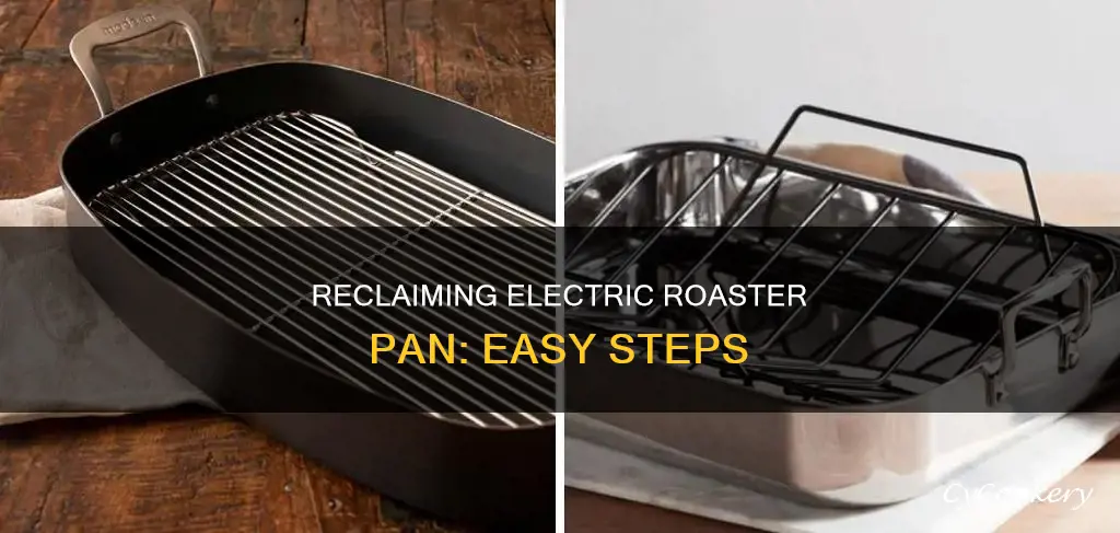 how to reclaim an electric roaster pan