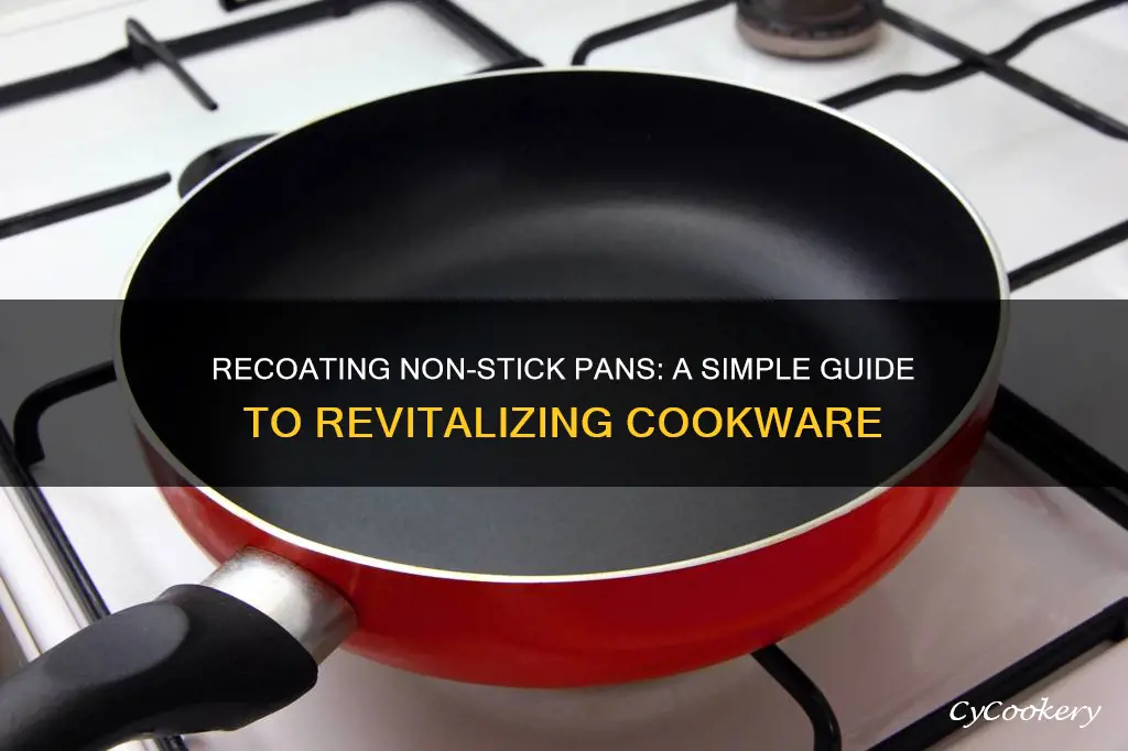 how to recoat a non stick pan