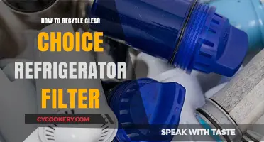 Eco-Friendly Guide: Recycling Your Clear Choice Refrigerator Filter Easily