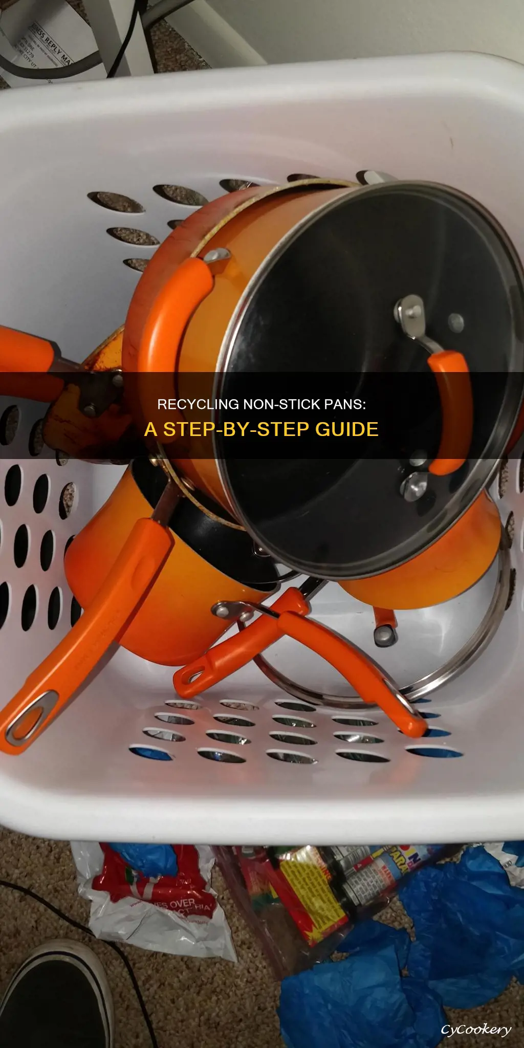 how to recycle non stick pans