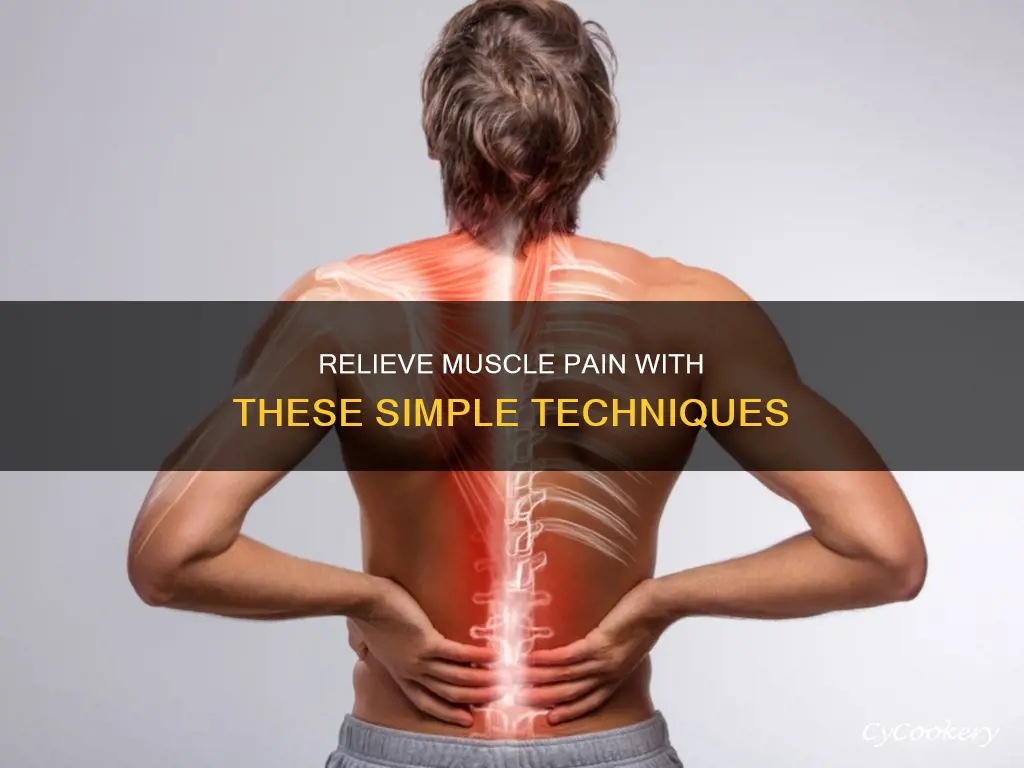 how to reduce muscle pan