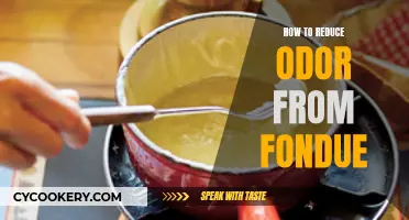 Reduce That Fondue Funk: Tips for Odor Removal