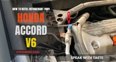 DIY Guide: Recharging Refrigerant in a 2001 Honda Accord V6