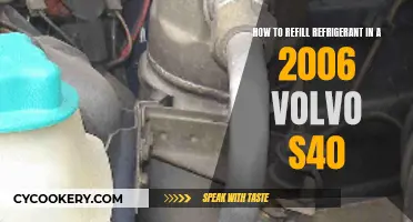 DIY Guide: Recharging Your 2006 Volvo S40's Refrigerant