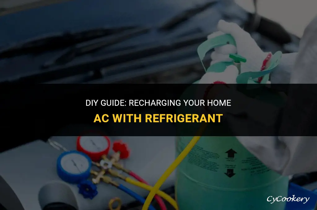 how to refill refrigerant in home air conditioner