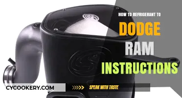 Refrigerant Replacement Guide for Dodge Ram: Step-by-Step Instructions