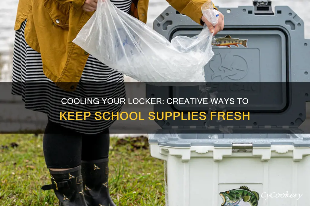 how to refrigerate a high school locker
