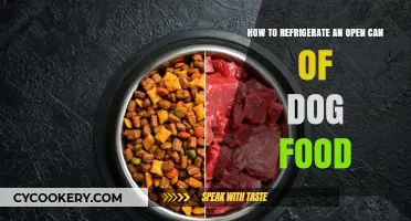 Properly Storing Open Dog Food Cans: A Refrigeration Guide