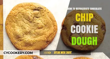 Perfectly Chilled: Refrigerating Chocolate Chip Cookie Dough for Fresh Baking