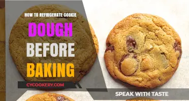 Perfectly Chilled: Tips for Refrigerating Cookie Dough Before Baking